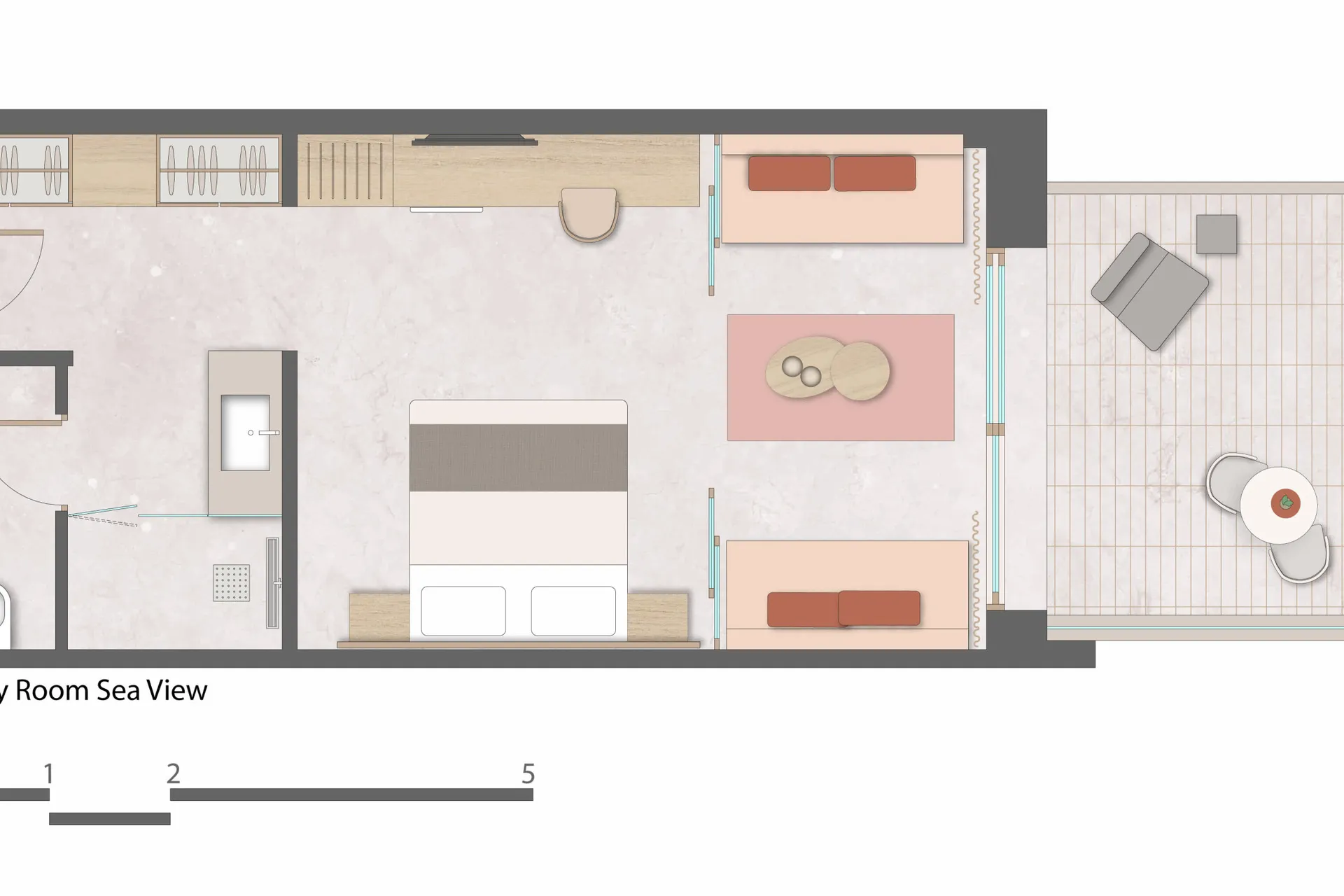Elix, MarBella Collection - Familienzimmer Meerblick