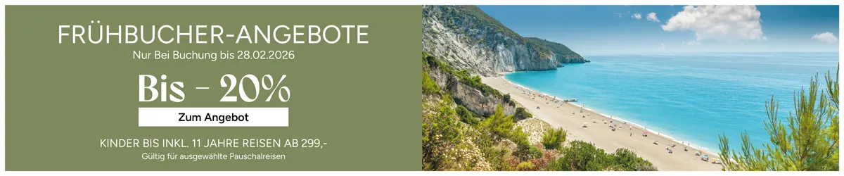 Lefkas Frübucherangebote