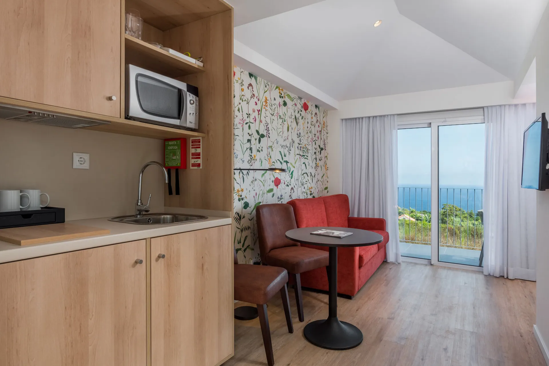 Quinta do Arco - Studio seitlicher Meerblick