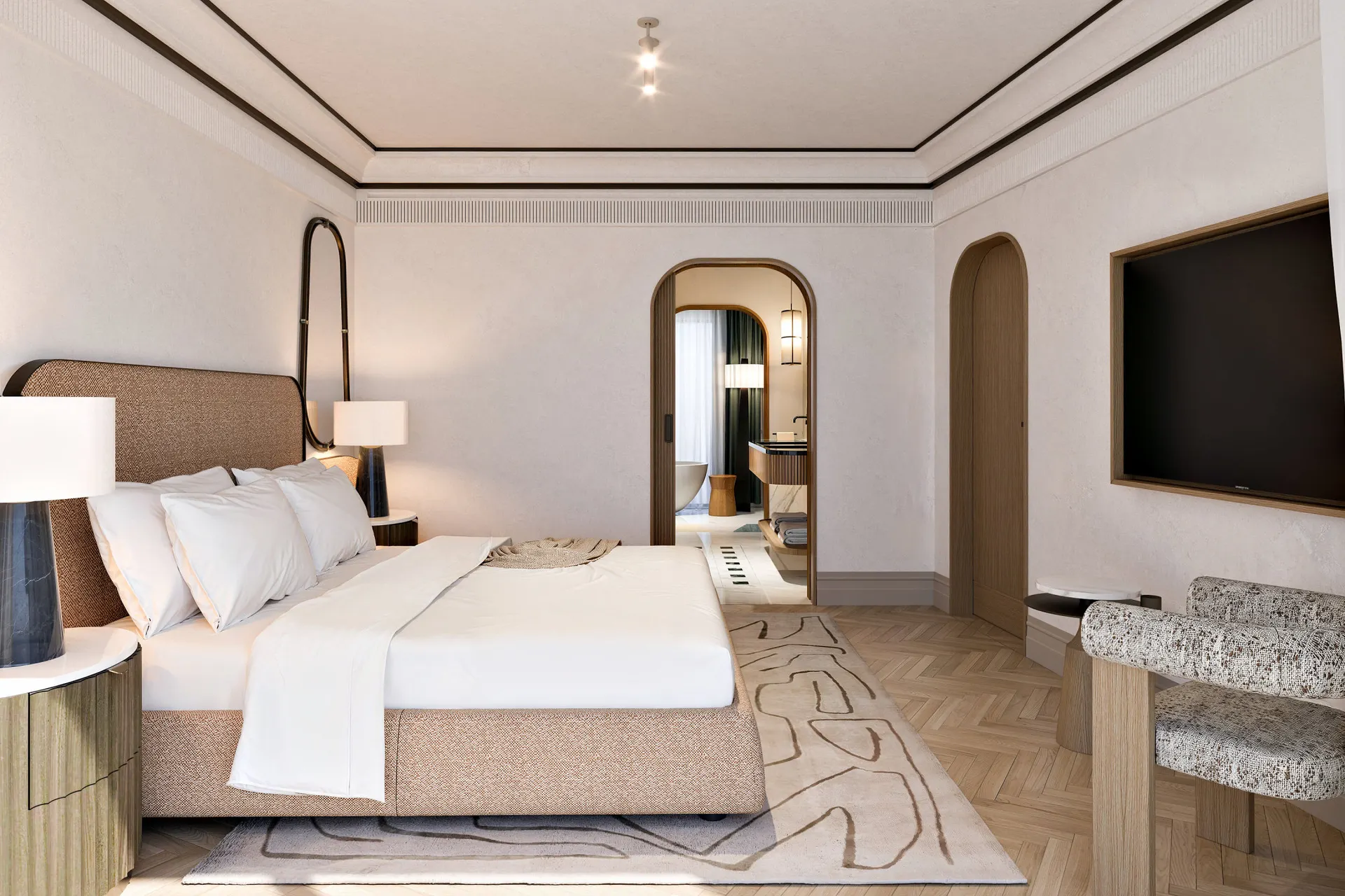 Doppelzimmer Deluxe Gartenblick