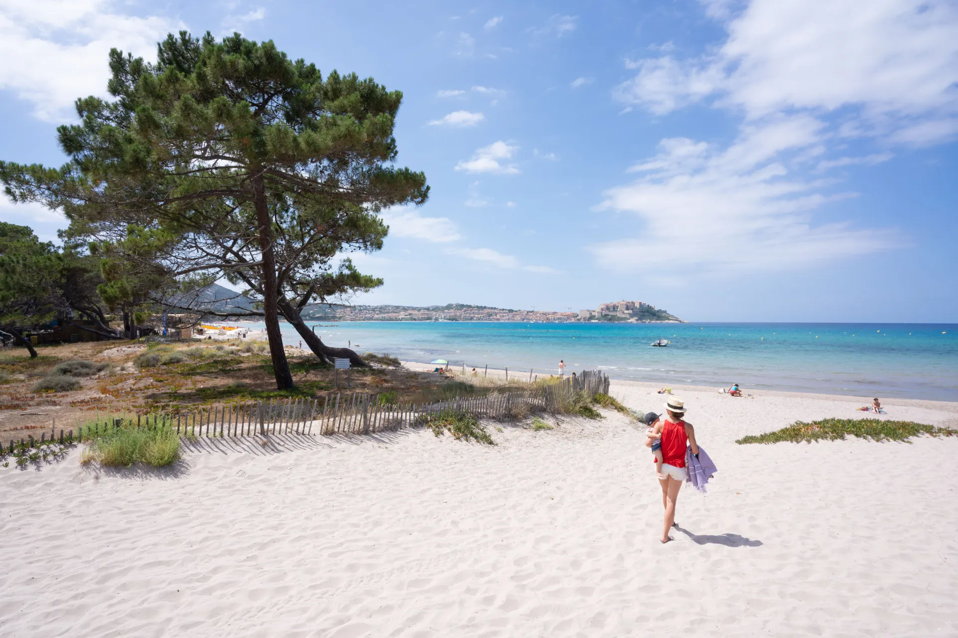 Sandstrand von Calvi