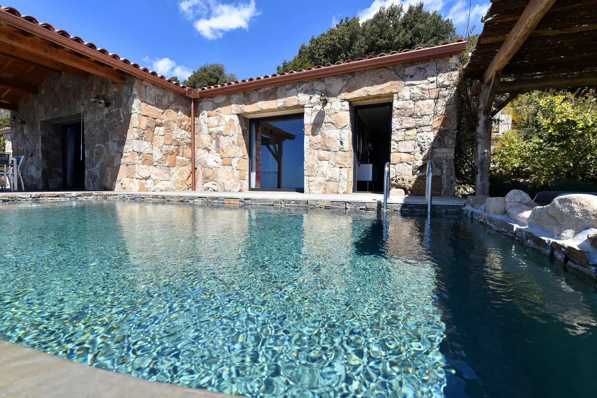 Ferienhaus Domaine de Arcobiato - Villa Meerblick