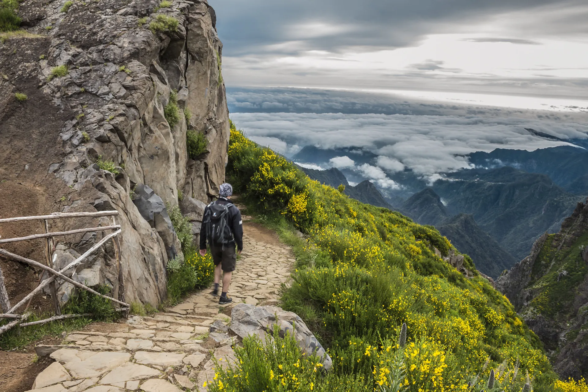 Wanderung vom Pico do Arieiro zum Pico Ruivo