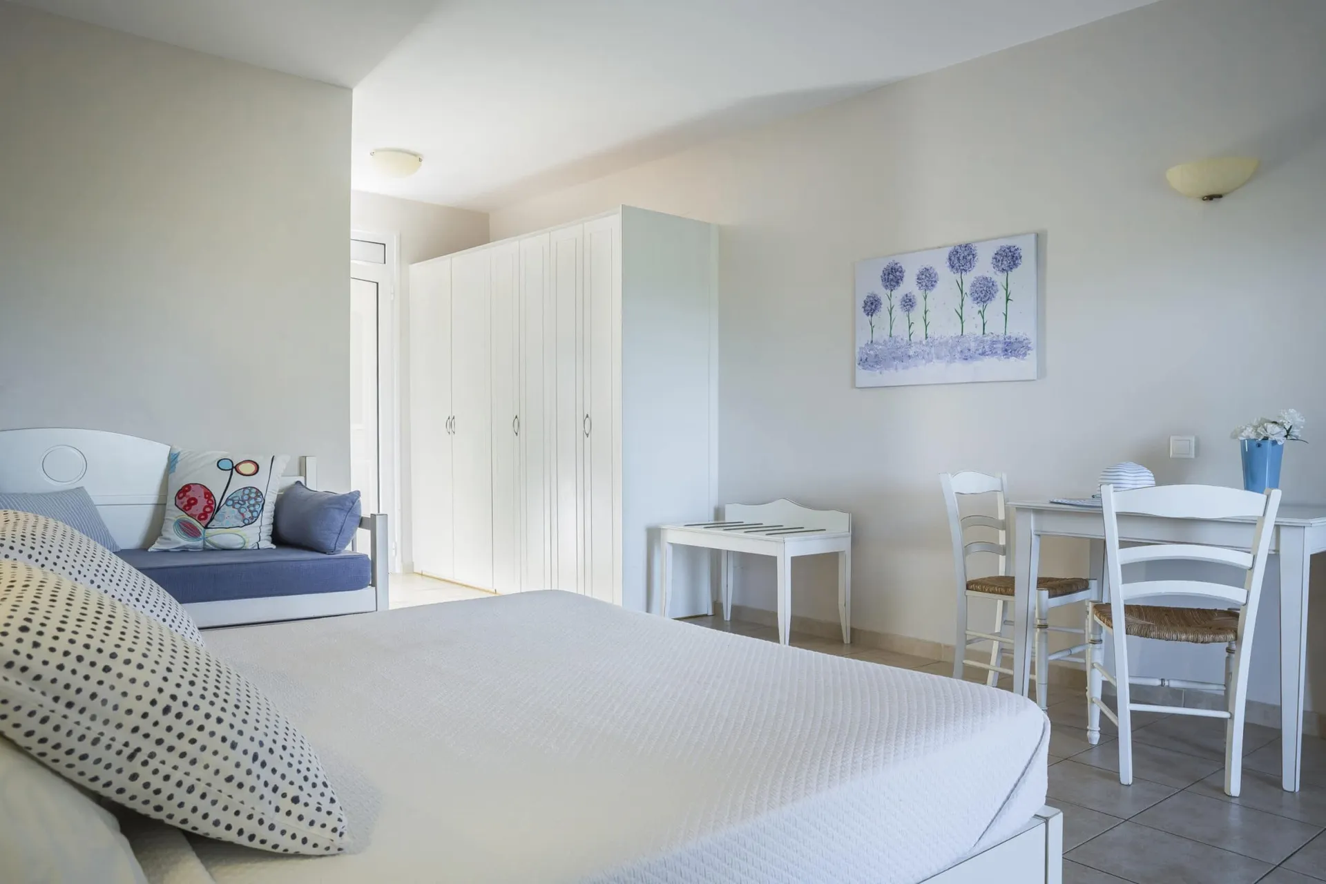 Familienzimmer Gartenblick