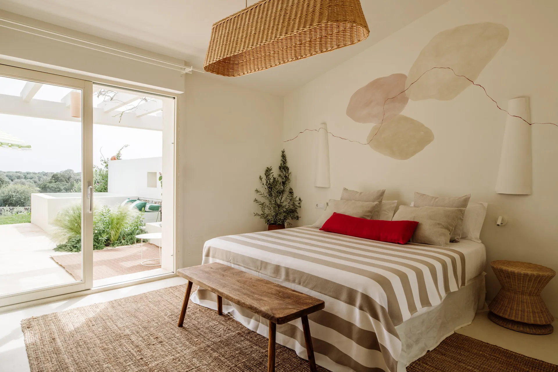 Doppelzimmer Superior mit Garten