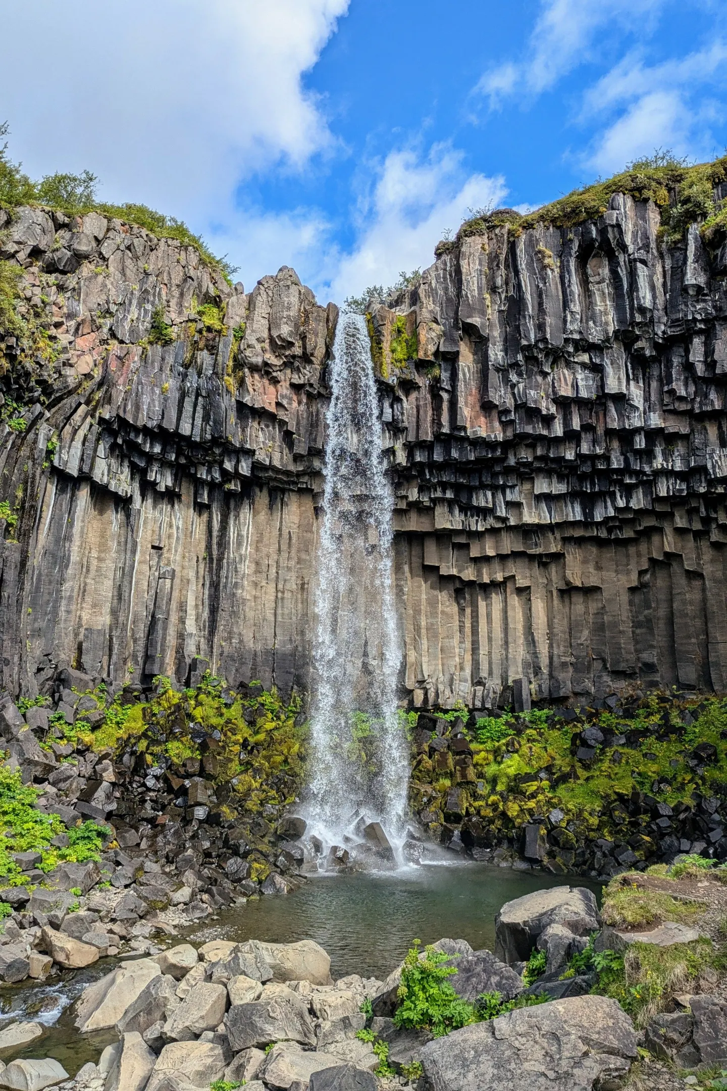 Wasserfall Svartifoss