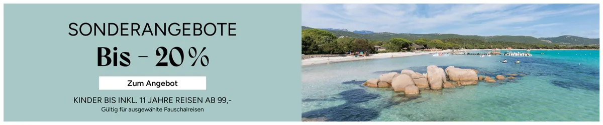 Korsika Sonderangebote
