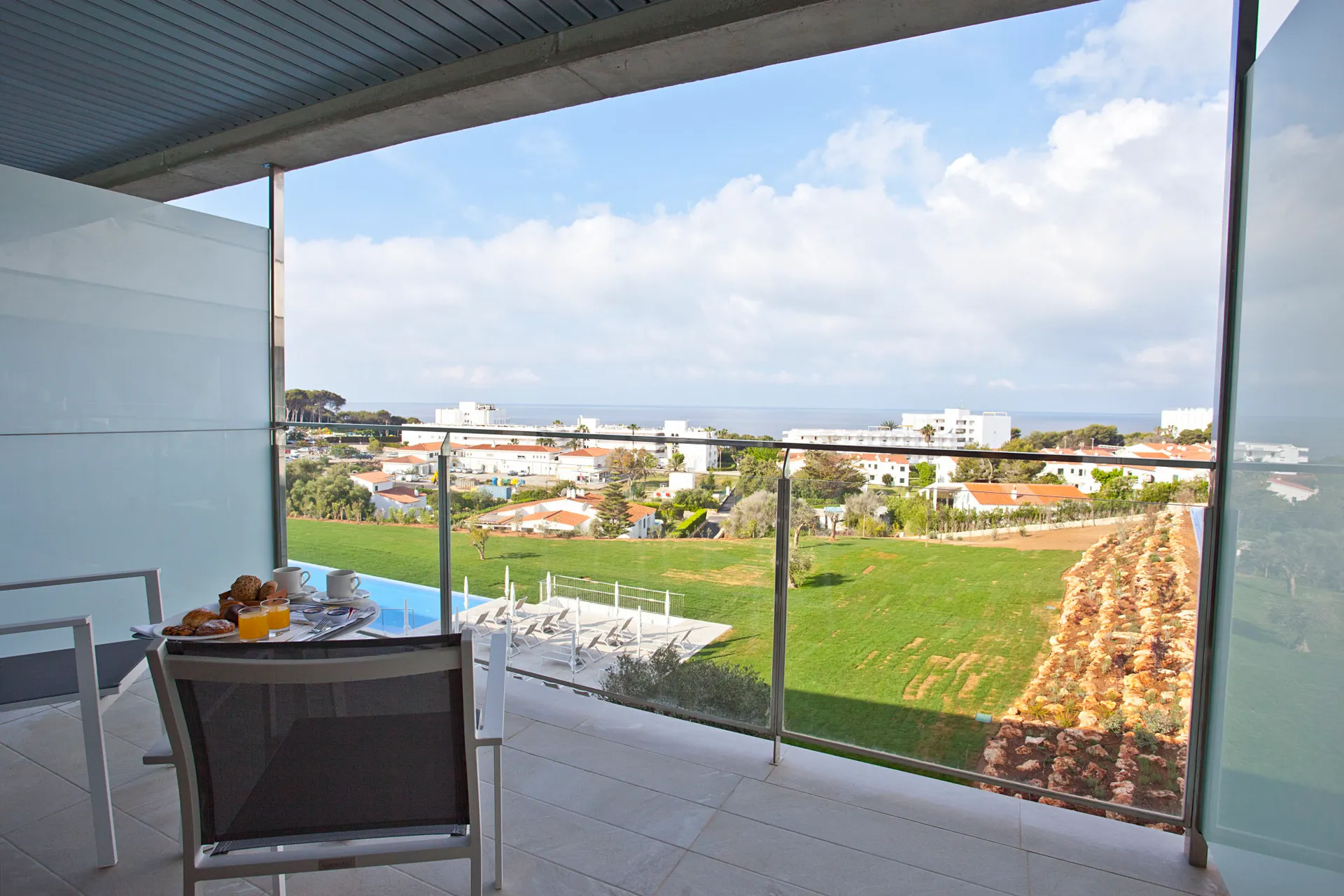 Hotel 55 Santo Tomás - Doppelzimmer Poolblick