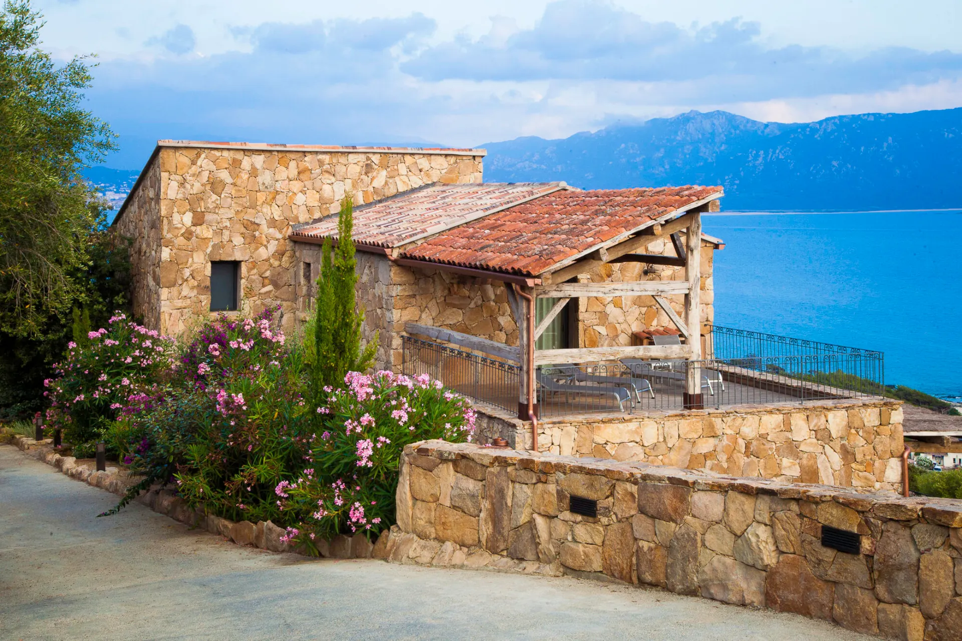 Ferienhaus Domaine de Arcobiato - Duplex Meerblick