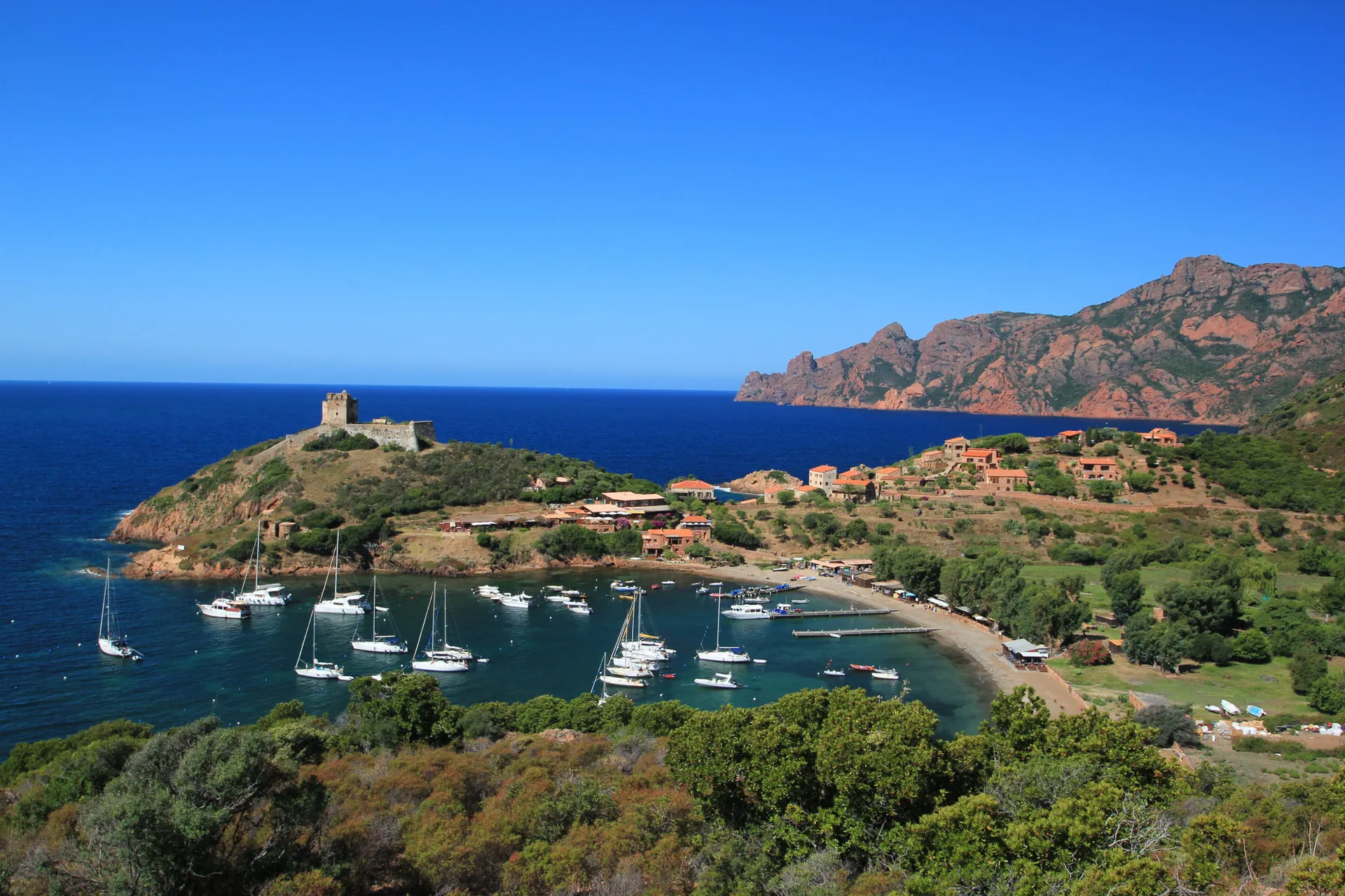 Fischerdorf Girolata