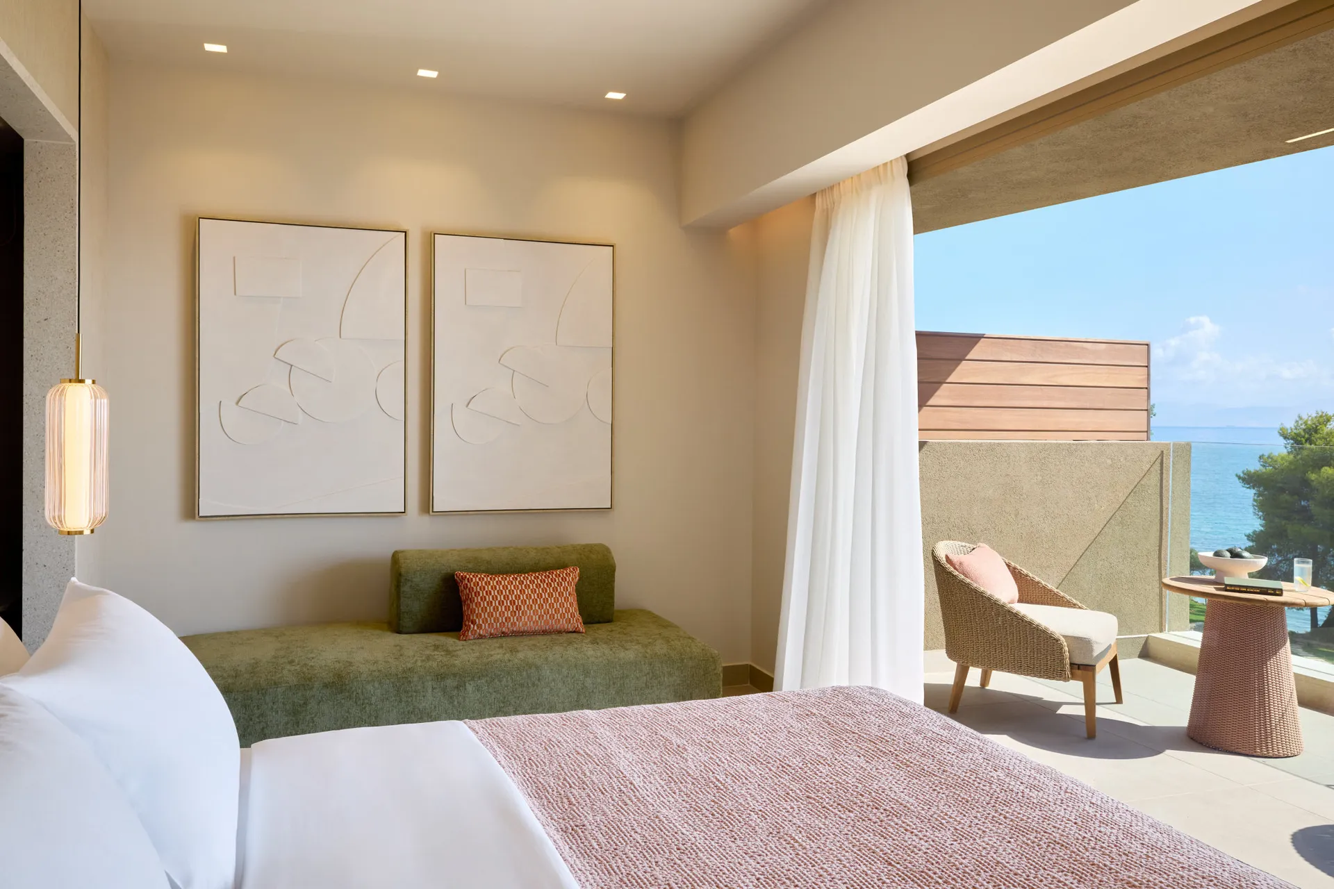 Avali, Mar-Bella Collection - Doppelzimmer Deluxe Frontaler Meerblick