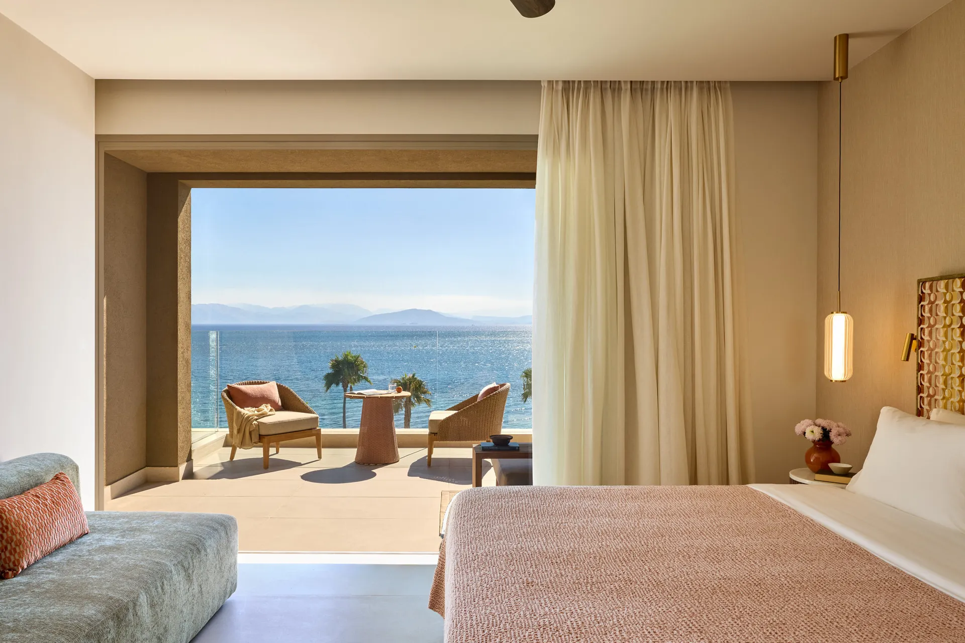 Avali, Mar-Bella Collection - Doppelzimmer Deluxe Dachterrasse Meerblick