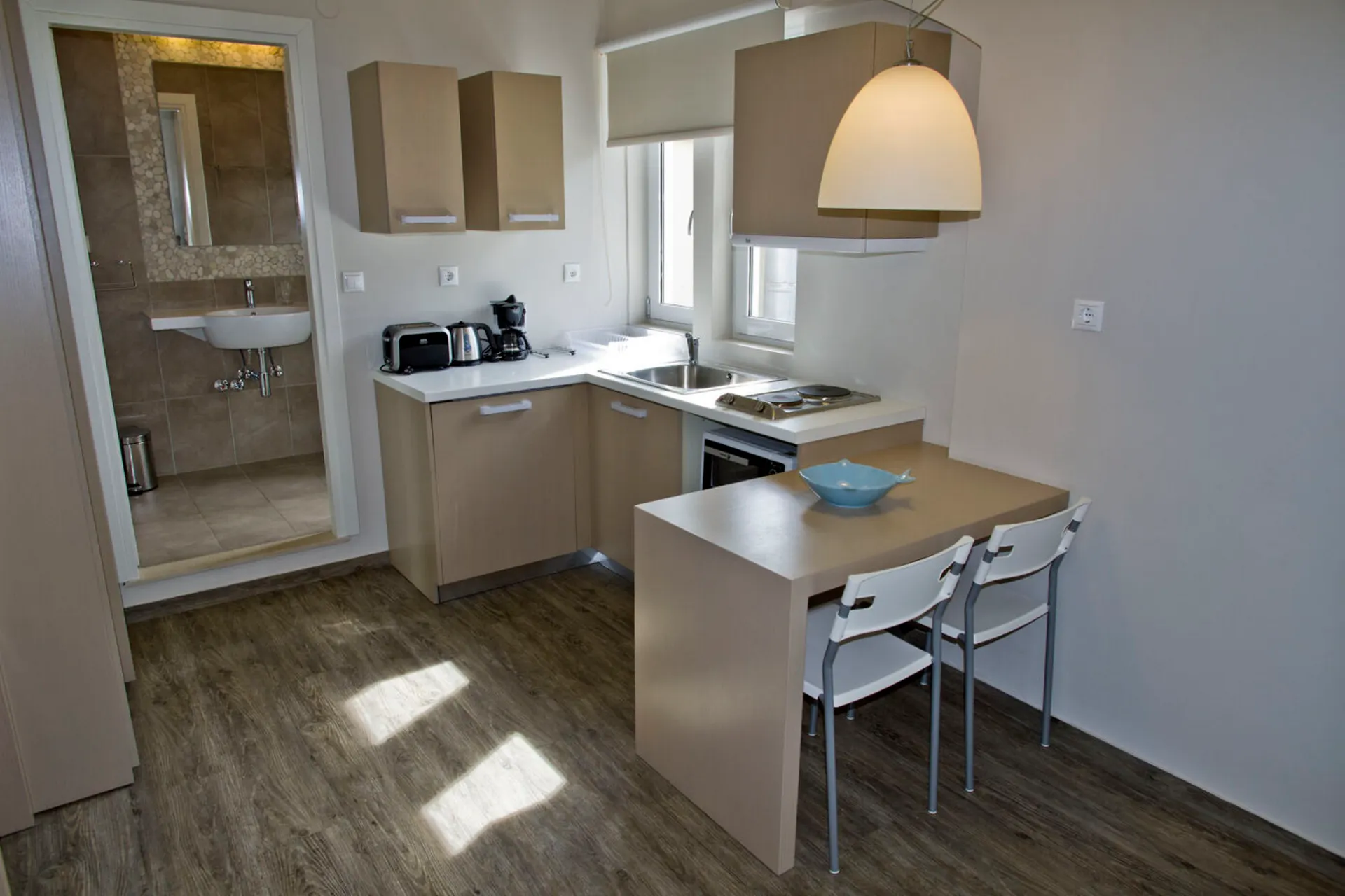 Notos Studios - Appt. Garten- bzw. Poolblick