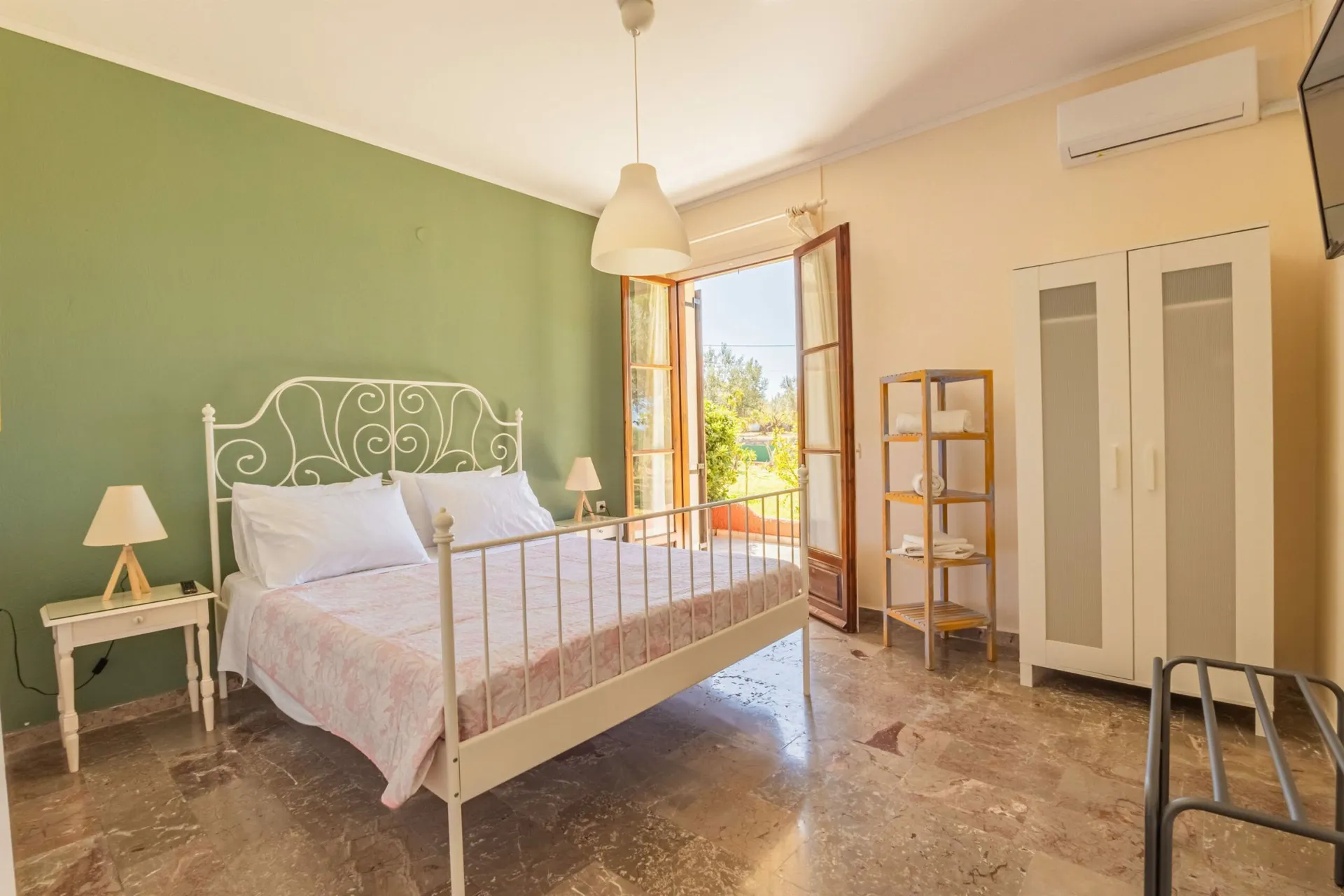 Familien Apartment Gartenblick