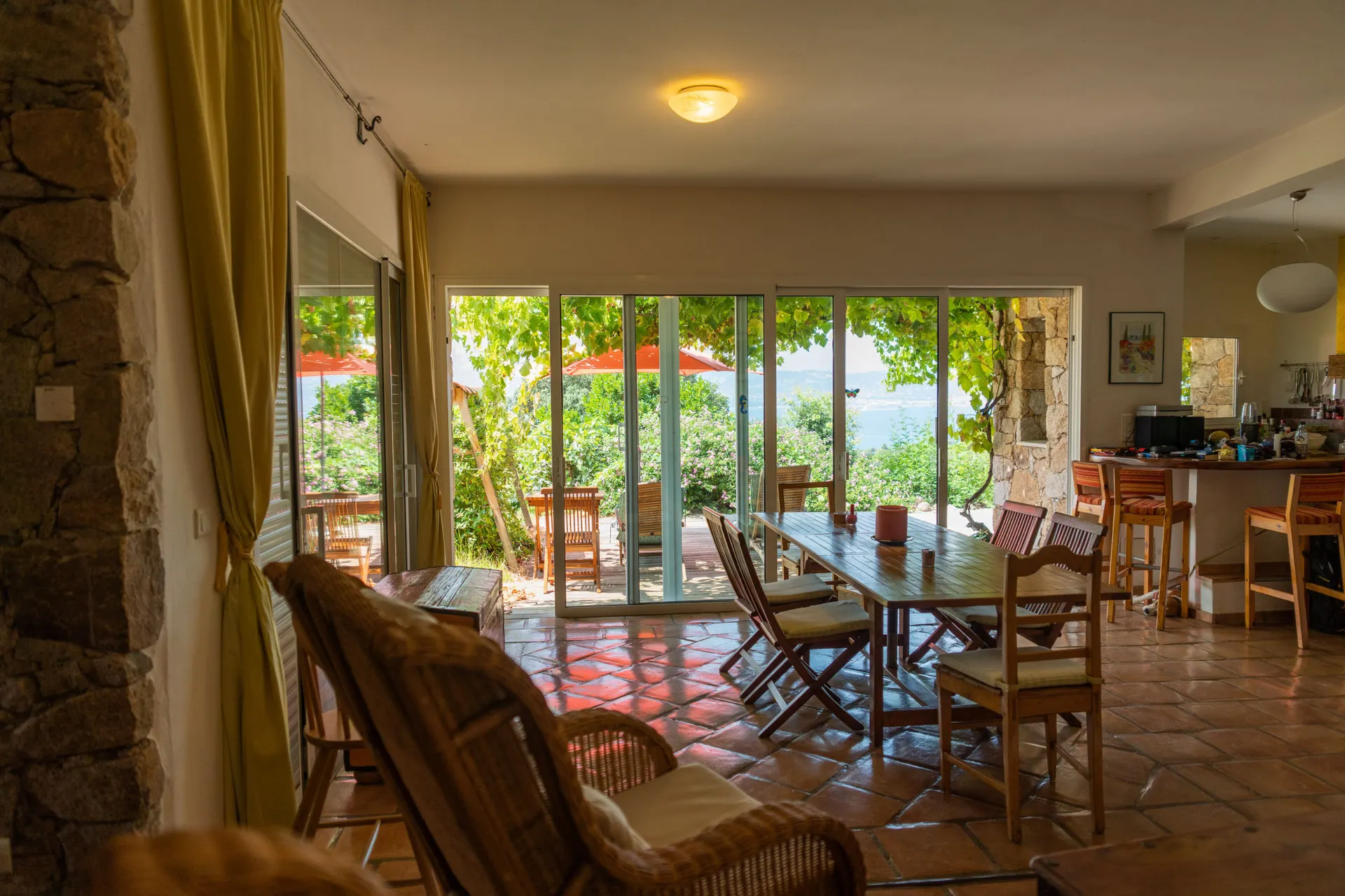 Ferienhaus Schinale - Ferienwohnung Meerblick