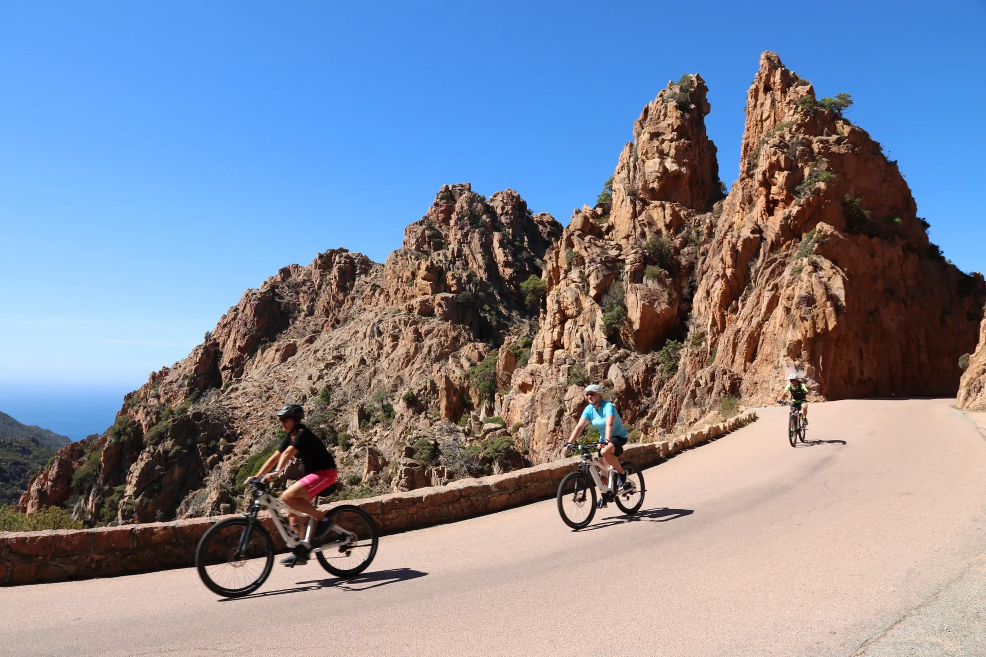 Fahrt durch die Calanche