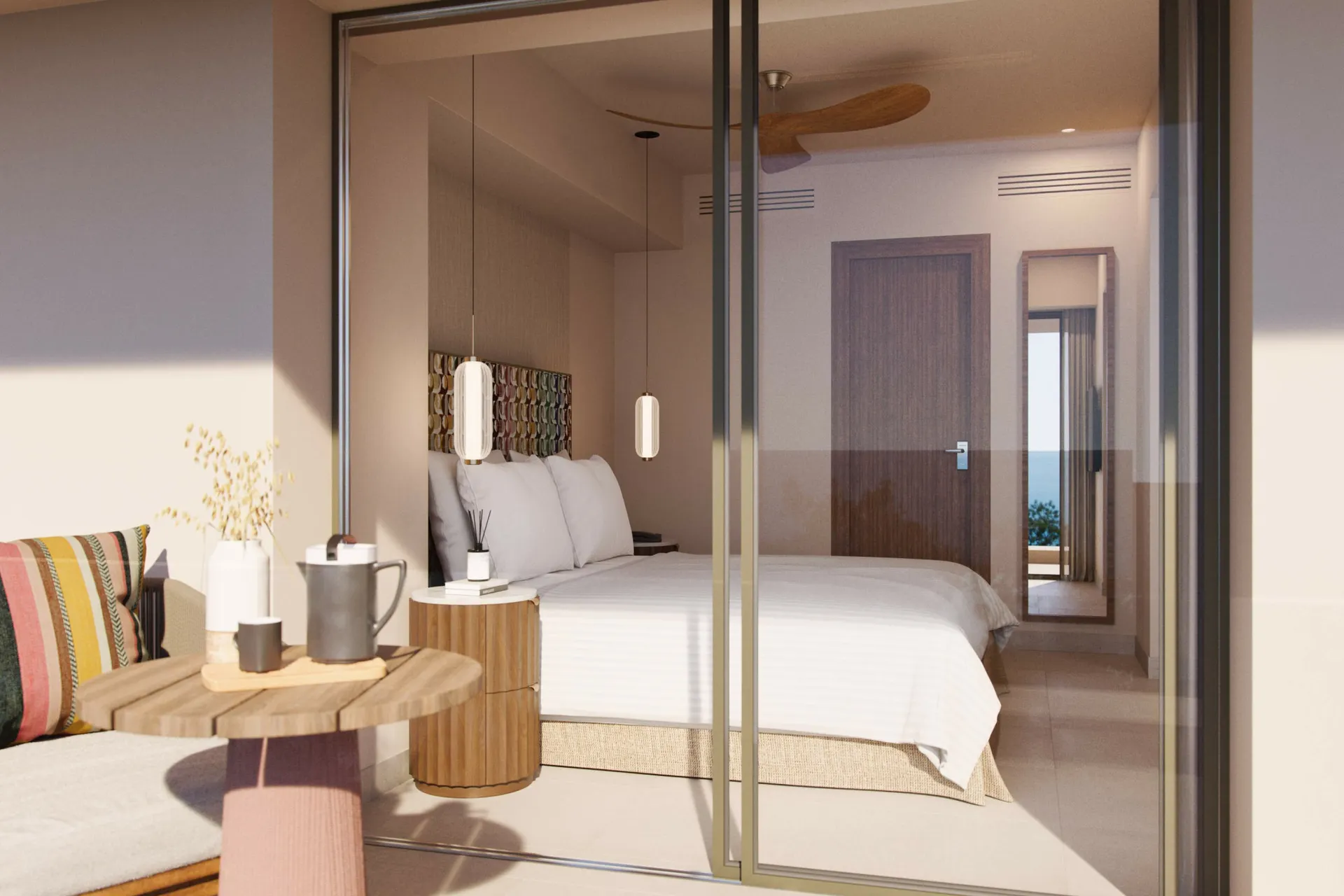 Avali Hotel MarBella Collection - Junior Suite seitlicher Meerbl