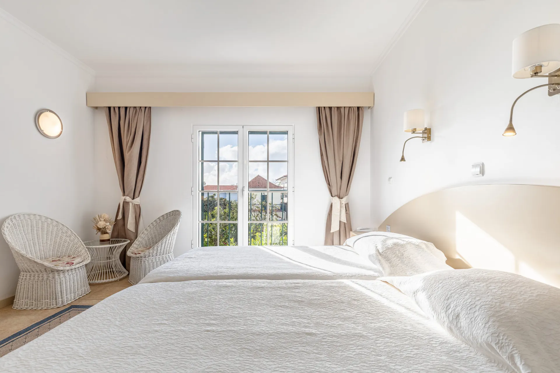 Quinta Alegre - Doppelzimmer Gartenblick